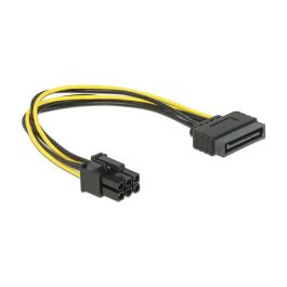 DeLOCK 82924 Adaptador de Corriente SATA a 6 Pin PCI-E, 0,21m Macho/Macho Negro/Amarillo Precio: 19.98999981. SKU: B1J85JMJLL