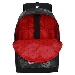 Karactermania Mochila HS Fan 2.2 Punisher Skull Negro 31 x18 x44 cm Ripstop