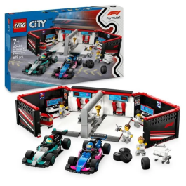 Lego City 60444 Juego de Garaje F1 y Mercedes-AMG y Coches Alpine para niños de 7 años Precio: 91.50000035. SKU: B14H2XW3E9