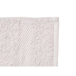 Berilo Toalla Lisa Gris Claro 30x50 cm, Algodón y Poliéster, Toalla de Mano o Aseo (Set de 36)