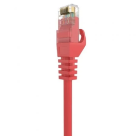 AISENS - CABLE DE RED LATIGUILLO RJ45 LSZH CAT.6A 500 MHZ UTP AWG24, ROJO, 0.5M