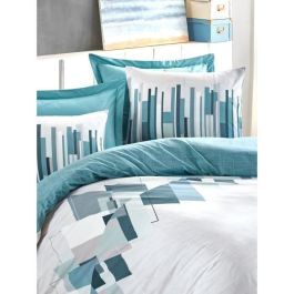 ASI8681875212303 Juego de Cama 100% Algodón - 1 Funda Nórdica 220x240 cm y 2 Fundas Almohada 60x60 cm - Verde ASI8681875212303 Juego de Cama 100% Algodón - 1 Funda Nórdica 220x240 cm y 2 Fundas Almohada 60x60 cm - Verde
