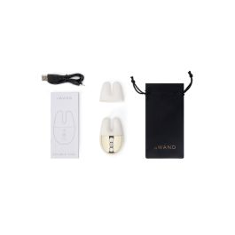 Vibrador Doble Estimulación Le Wand Blanco Vibrador Doble Estimulación Le Wand Blanco
