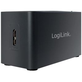 LogiLink CR0042 USB 3.0 Hub 3 Puertos USB 3.0 con Lector de Tarjetas Todo-en-Uno Compatible con CF, MS Duo, MicroSD y más, Negro