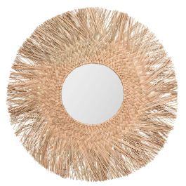 Atmosphera Espejo Jungly de junco natural Ø80cm (espejo Ø30cm) Precio: 39.49999988. SKU: S7910241
