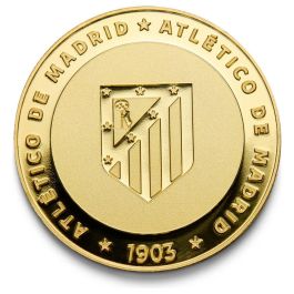 ATLETICO DE MADRID Moneda Edición Especial 1903 Colección Classic 2025-26 Acabado Oro Club Fundado 1903