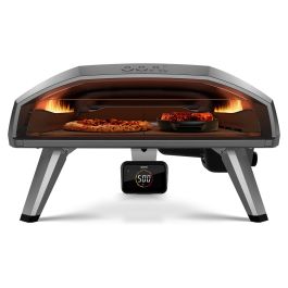 Ooni Karu 2 Pro UU-P2EE00 - Horno de Pizza para Exterior, 46 cm, Negro/Plata, Calienta a 500 °C