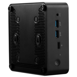 MSI 936-B0B111-238 Cubi NUC 1MG-238BEU Mini PC Barebone Intel Core 5 120U, DDR5 hasta 64GB, Wi-Fi 6E, Negro