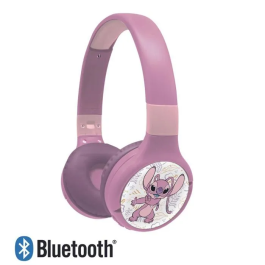 Lexibook Auriculares Angel 2 en 1 Bluetooth y con Cable para Niños, Cómodos y Plegables con Limitación de Sonido