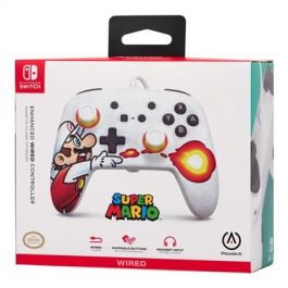 Power A 1526549-01 Mando con Cable para Nintendo Switch, Apto para OLED y Switch, Diseño Ergonómico, Cable USB 3m Power A 1526549-01 Mando con Cable para Nintendo Switch, Apto para OLED y Switch, Diseño Ergonómico, Cable USB 3m