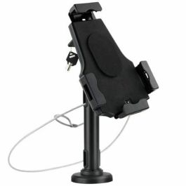 TooQ TQTDS0812 Soporte Antirrobo de Mesa/Pared para Smartphone/Tablet 7.9"-10.5" Ajustable Profesional Negro
