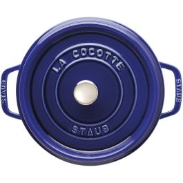 Staub La Cocotte Redonda 24cm Hierro Fundido Azul Oscuro
