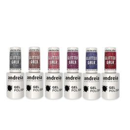 Andreia - Glitter Gala GG6: Esmalte de Gel Rojo con Destellos Rojos y Plateados, Efecto 3D - Colección Limitada Precio: 10.50000006. SKU: B1CWH9G8JF