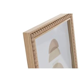 DKD Home Decor Marco de Foto 20x25 Basicos Natural MDF y Cristal 1.8 x 28 x 23 cm (4 Unidades)