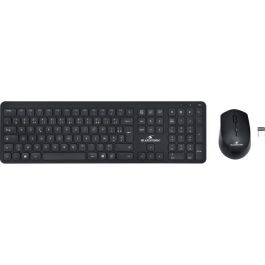 Bluestork Paquete de Teclado y Ratón Inalámbrico Negro Delgado Silencioso con Receptor Nano Único Precio: 44.5000006. SKU: S7134019
