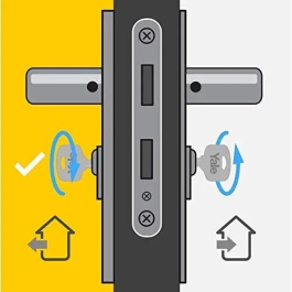 Yale Cilindro de alta seguridad Serie 2100 35x35 mm niquelado, anti-picking, anti-taladro, anti-golpes, 5 llaves