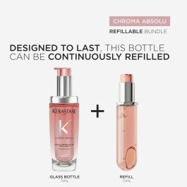 Kerastase Chroma Absolu Aceite Sublimador Radiante Recargable 75 ml para Cabellos Teñidos