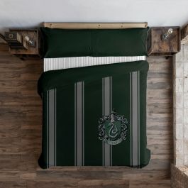Funda Nórdica Harry Potter Slytherin Multicolor 200 x 200 cm Cama de 120