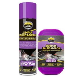 Abc ZABC12202 Pack Duo Esponja Y Limpiasalpicadero New Car Cleaners