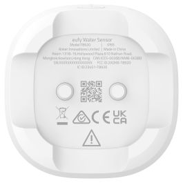 EUFY Eufy T89203D1 Sensor de Alarma de Inundación y Escarcha, Inalámbrico Wi-Fi, Blanco, Sensor de Humedad y Temperatura
