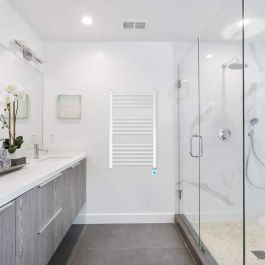 Toallero Eléctrico de Pared Haeger TW-40W.006A 400 W 80 x 50 cm