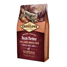 Carnilove Feline Adult Large Pato Pavo 2 kg Precio: 15.6899996. SKU: B1KG2EYTCF