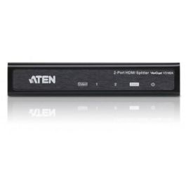 Aten VS182A-AT-G Divisor de Video HDMI 2 Salidas, 1 Entrada, Soporta 1080p, Negro