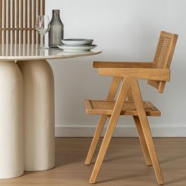 Silla Natural Madera Contract 52,50 X 54 X 86 cm