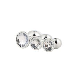 Plug Anal Dream Toys Gleaming Love Plateado Plug Anal Dream Toys Gleaming Love Plateado