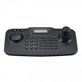 Hanwha Teclado control PTZ/DVRs con display LCD joystick 3D multiprotocolo RS-485 / 422 Wisenet Hanwha Teclado control PTZ/DVRs con display LCD joystick 3D multiprotocolo RS-485 / 422 Wisenet
