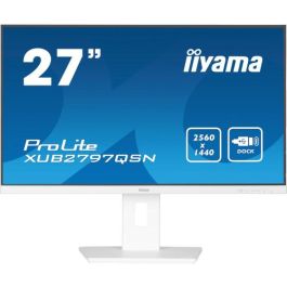 Iiyama XUB2797QSN-W2 Monitor 27" QHD IPS 1440p 1ms 300cd/m² con Dock USB-C 65W, 3x USB-A 3.2, Blanco Precio: 288.49999992. SKU: B1ECSCRVDW