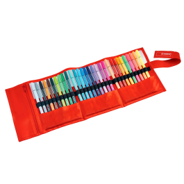 Stabilo Rotulador Pen 68 Acuarelable Estuche 24 Colores Estándar + 6 Colores Neón Trazo 1 mm