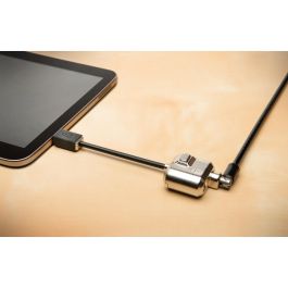Kensington Candado de seguridad MiniSaver con llave para Portátiles, Tablets y Ultrabooks - Cable de acero al carbón de 1.8 m