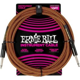 Cable Eb Instrumento Trenzado Jack-Jack Ss 3 M - Naranja / Negro Precio: 23.50000048. SKU: B1CER7TF7M