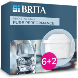 Brita BRI4006387137038 Filtros de Agua MAXTRA PRO Todo en 1 - Pack de 6 + 2 Gratis Precio: 72.49999955. SKU: B1AGT8RGR7