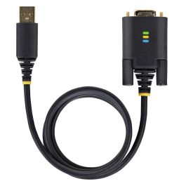 Cable USB Startech 1P3FFCB-USB-SERIAL Negro 1 m