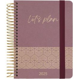 Grafoplas Agenda Anual Nature Concept Espiral 15x21 cm D-P Cierre C-Goma Violeta 2025 Precio: 11.88999966. SKU: B17HZ6D4P9