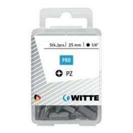 Juego de puntas WITTE Pozidriv PZ1 25 Unidades 25 Piezas Precio: 13.89999963. SKU: B1K5EHN39J