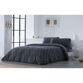 Funda Nórdica Naturals ELBA Gris oscuro Cama de 135 (220 x 220 cm) Funda Nórdica Naturals ELBA Gris oscuro Cama de 135 (220 x 220 cm)