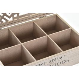 Caja Arabe DKD Home Decor Marron Negro 16 x 6 x 24 cm (2 Unidades) Caja Arabe DKD Home Decor Marron Negro 16 x 6 x 24 cm (2 Unidades)