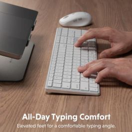 Hyper Bluetooth 5.0, Wireless Keyboard (Nordic), Space Grey, Chrome OS, Windows, iPadOS, macOS, 427 x 113.37 x 17.5 mm, 510g