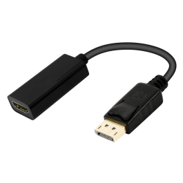 EWENT EC1456 Adaptador de Cable de Video DisplayPort a HDMI Tipo A Negro 0.15m Soporta 4K Precio: 10.50000006. SKU: B13LX8YD5N