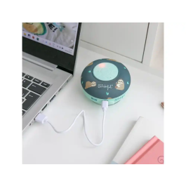 Wondee Mr. Wonderful Altavoz Bluetooth Portátil con Ventosa, Impermeable IPX4, Batería Recargable, 5-6h Autonomía