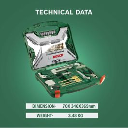 Bosch Caja X-Line (103 Piezas) Accesorios