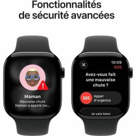 Apple Watch S11 Cellular Aluminium 46mm Diamantschwarz con Sportarmband schwarz
