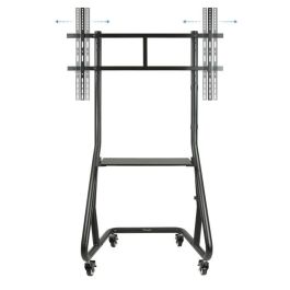 TooQ FS20200M-B - Soporte de Suelo TV/Monitor con Ruedas para Pantallas 60"-105", 100kg, Ajustable en Altura, Negro TooQ FS20200M-B - Soporte de Suelo TV/Monitor con Ruedas para Pantallas 60"-105", 100kg, Ajustable en Altura, Negro