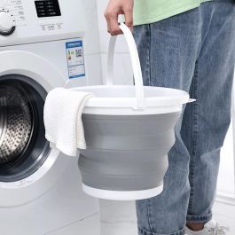 Confortime Cubo Plegable de Plástico 5 Litros (6 Unidades)