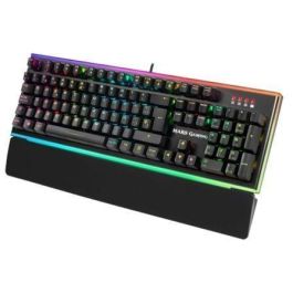 TECLADO OPTICO-MECANICO MARS GAMING MK6BRES - ILUMINACIÓN CHROMA RGB 18 EFECTOS - SOFTWARE CONTROL - SWITCHES MARRONES - CABLE USB