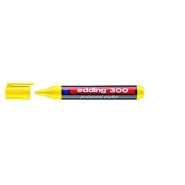 Edding Marcador Permanente 300 Amarillo Punta Redonda 1.5-3mm Resistente Agua/Roce (10 Unidades) (10 Unidades) Precio: 9.5000004. SKU: B14D4CG2W4