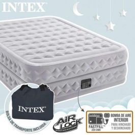 Cama Hinchable Intex Queen Supreme Air-Flow Fiber-Tech 152 x 50,1 x 203 cm